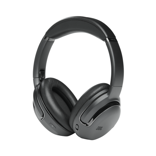 JBL Tour One - Black - Wireless over-ear noise cancelling headphones - Detailshot 3